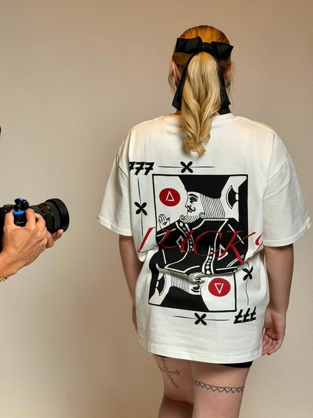 No Luck Here - Graphic Tee