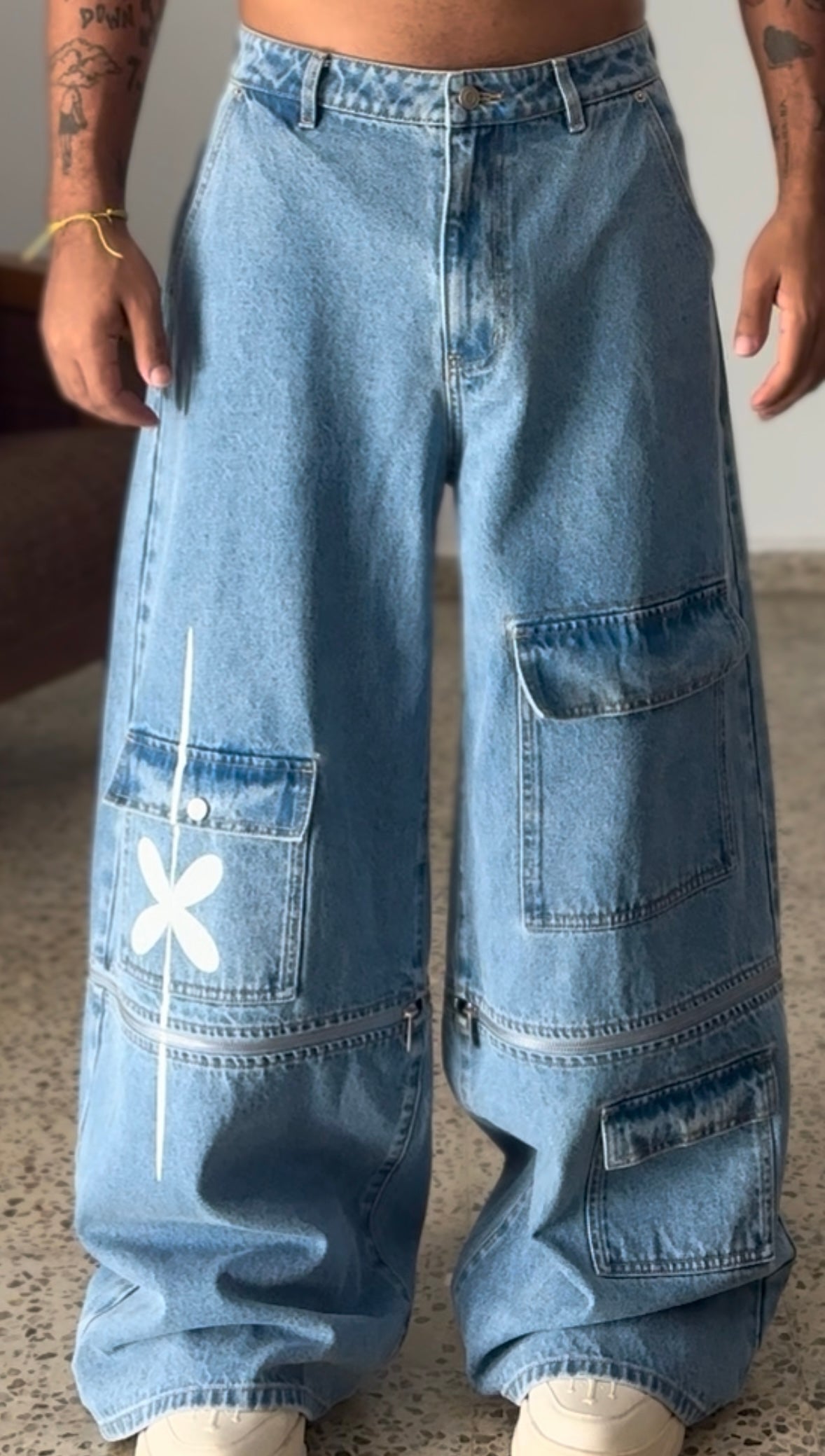 777Denim - Convertible Baggy Denim