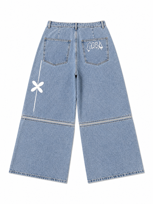 777Denim - Convertible Baggy Denim